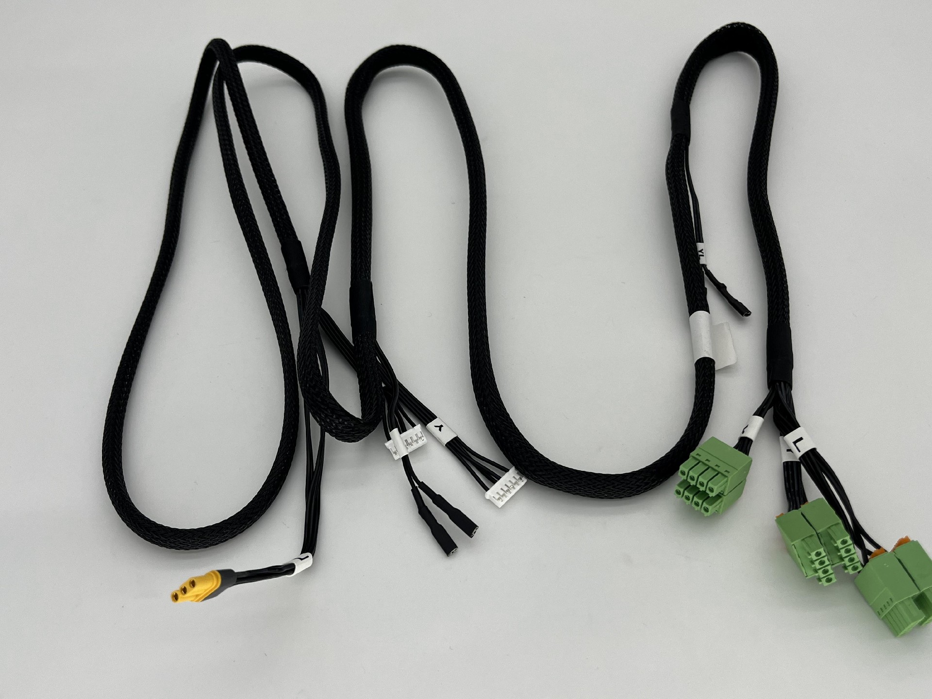 Laser engraving machine harness